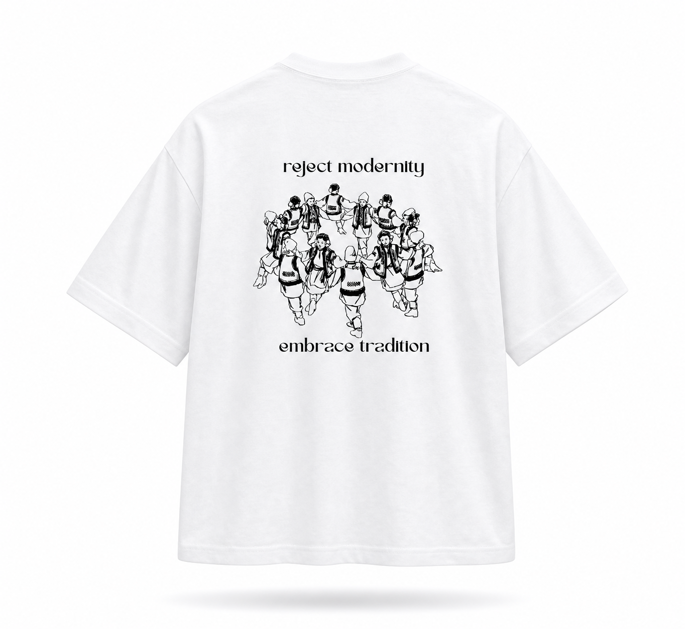 T-Shirt blanc (Reject Modernity)
