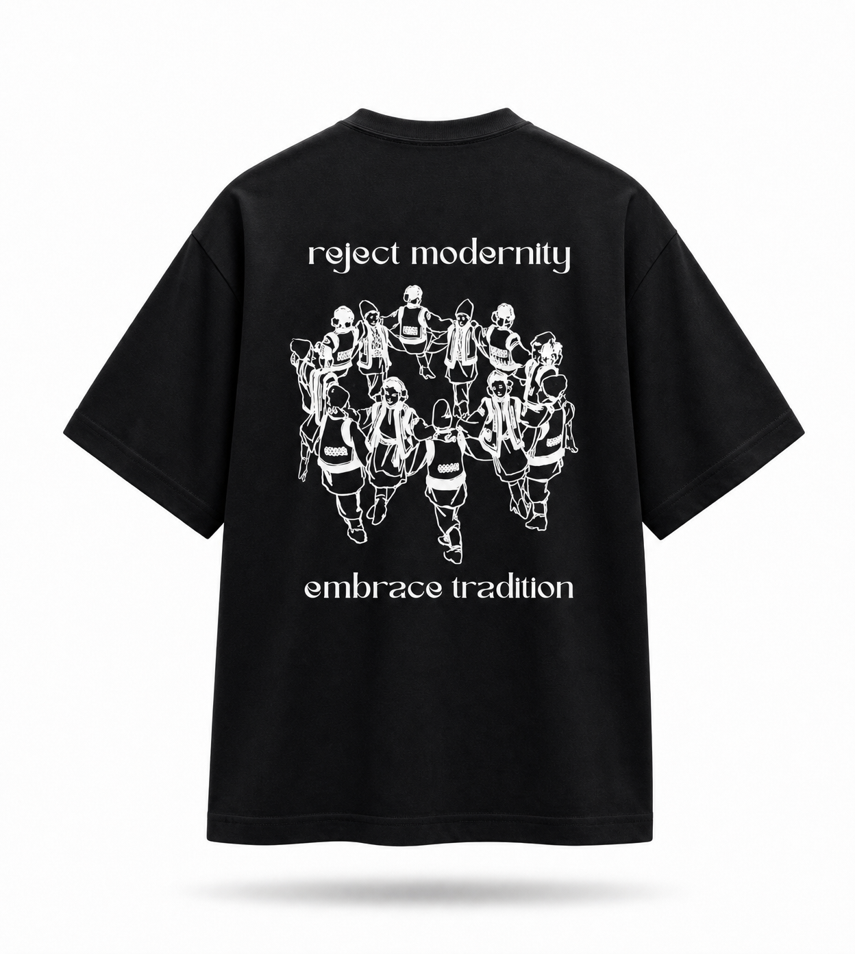 T-Shirt noir (Reject Modernity)